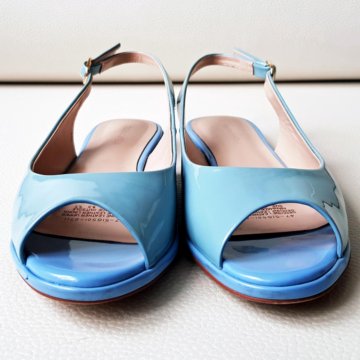 Босоножки женские Mascotte натуральная кожа лак