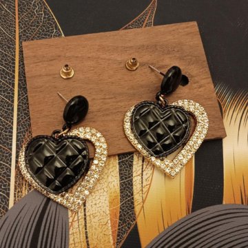 Серьги сердца