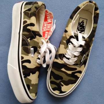 Кеды VАNS Милитари, р. 38-38,5. Унисекс. Новые