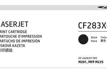 HP CF283XC картридж черный (дефект коробки)