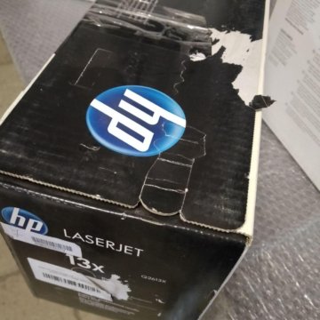 HP Q2613X (13X) картридж черный (дефект коробки)