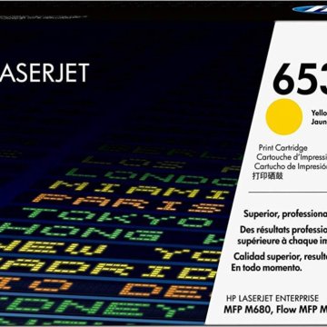 HP CF322A картридж желтый (дефект коробки)