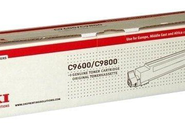 OKI 42918963 (42918915) картридж голубой  (дефект коробки)