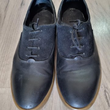 Кожаные ботинки