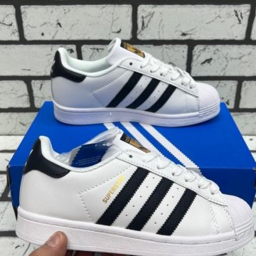 Кроссовки Adidas Superstar White (37-41)