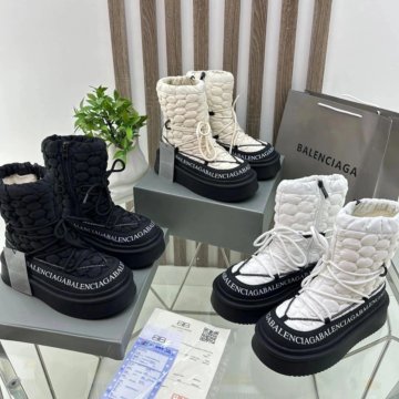 Натуральные зимние дутики Balenciaga