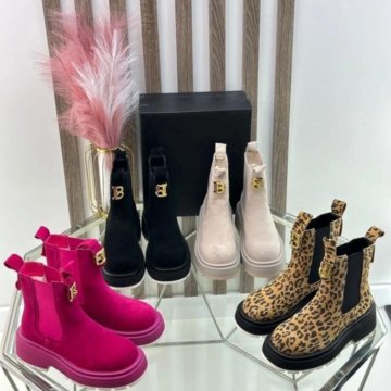 Шикарные люксовые зимние ботинки