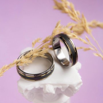 Комбинированное титановое кольцо