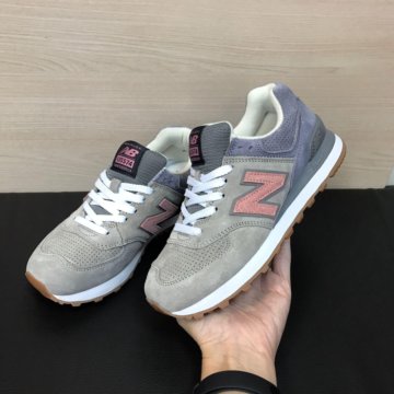 Кроссовки New Balance 574 женские серые
