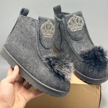 Натуральные зимние женские мини валенки Валеши