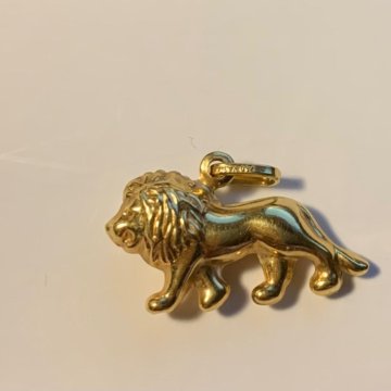 Подвеска из желтого золота