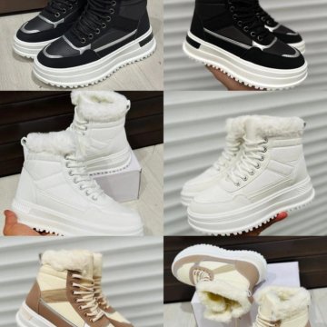 Кроссовки зимние женские на меху