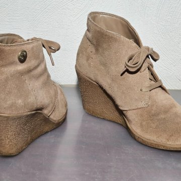 Ботинки женские замшевые 36 размер