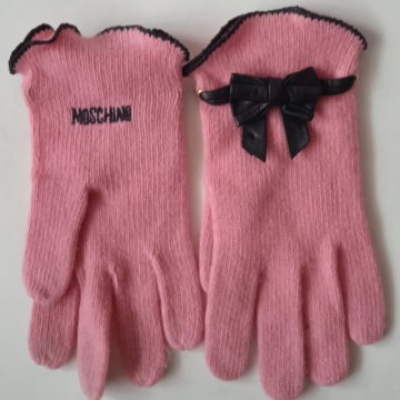 Оригинал перчатки Moschino кашемир в отл.сост