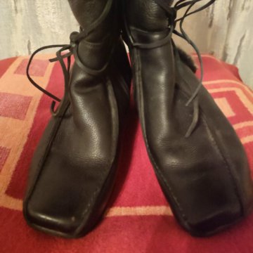 Полусапожки женские кожа нат.38