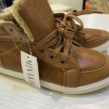 Утеплённые кеды высокие 40-40,5 рр