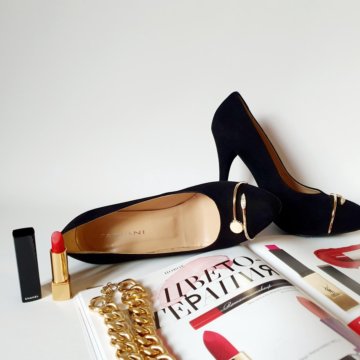 Новые черные туфли 40 Италия