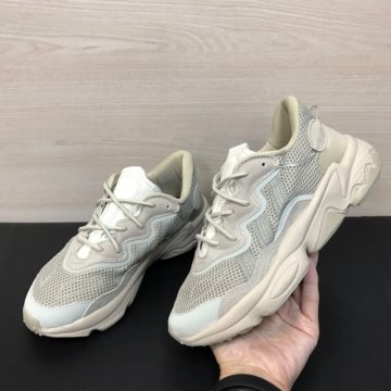 Кроссовки Adidas Ozweego женские бежевые