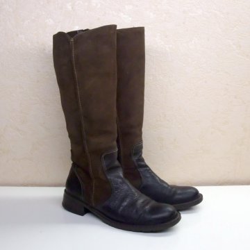 Сапоги женские натуральная кожа 39