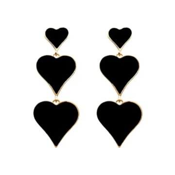 Серьги Сердца 