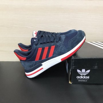 Кроссовки Adidas ZX500 синие