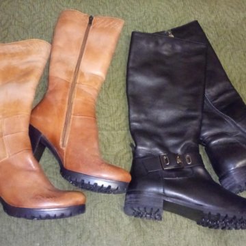 Сапоги зимние женские, 2 пары , размер 39-40