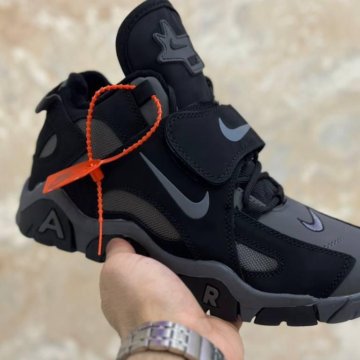 Кроссовки Зимние Nike Air Barrage Black (36-41)