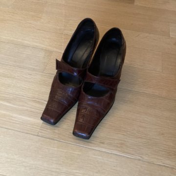 Туфли (Италия ,кожа крокодила)