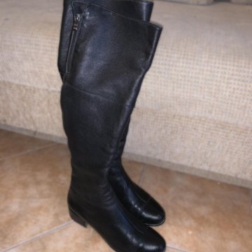 Зимние сапоги кожа 40