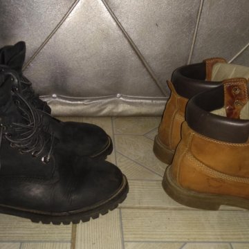 Ботинки Excavator и Timberland. Размер 37,5 - 38,5