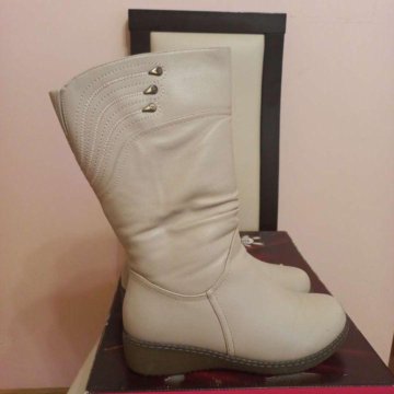 Сапоги женские зимние MOLO, нат.кожа, нат.мех