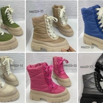 ЛЮКС. Женские зимние ботинки дутики. Евро зима