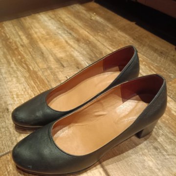 Туфли форменные женские чёрные 37 - 38