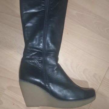 Сапоги новые зимние натуральная кожа