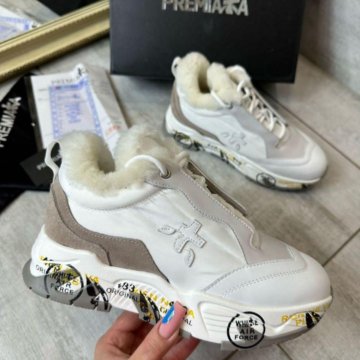 Натуральные кроссовки Premiata зимние