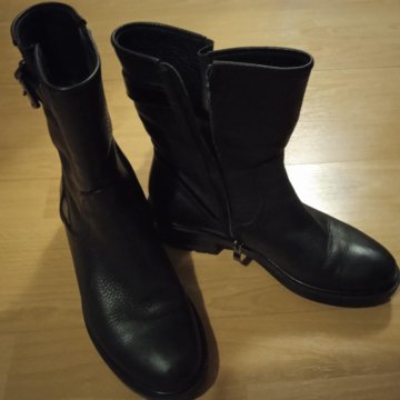 Полусапожки кожа