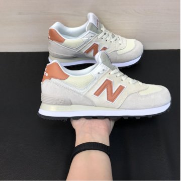 Кроссовки New Balance 574 бежевые женские