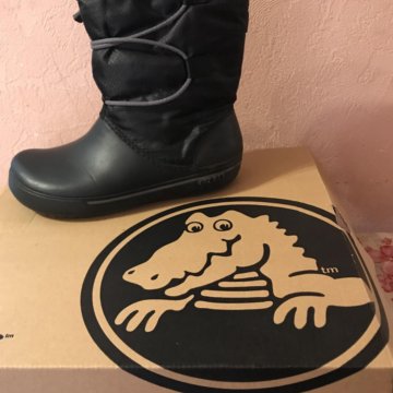 Сапоги демисезонные женские Сrocs