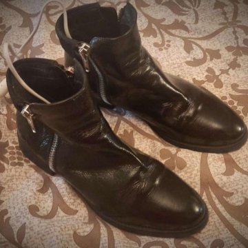 Женские полуботинки,на осень, лакирован., 40