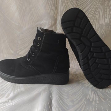 Зимние ботинки Comfort натуральная замша и мех