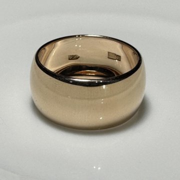 Кольцо обручальное золотое СССР 583 проба