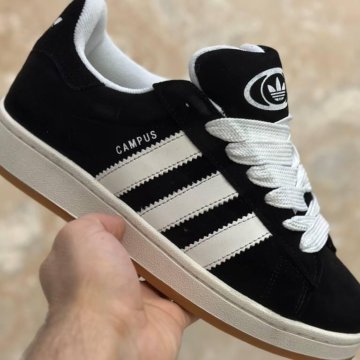 Кроссовки Зимние Adidas Campus Black (36-41)