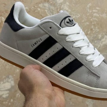 Кроссовки Зимние Adidas Campus Grey (36-41)