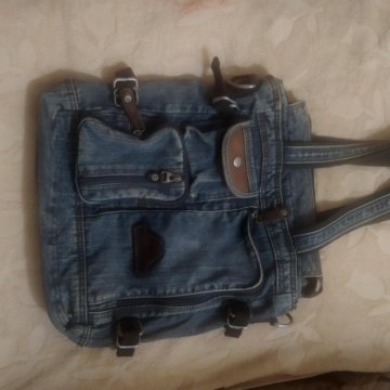 Сумка джинсовая, дизайнерская