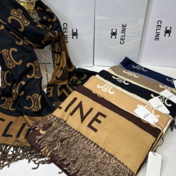 Двухсторонние палантины Celine