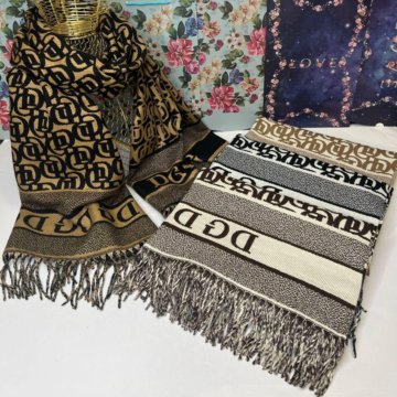 Двухсторонние палантины Dolce & Gabbana