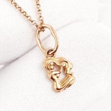 Золотая подвеска. Дева