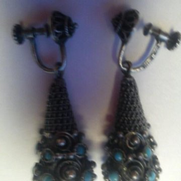 Серьги и кольцо