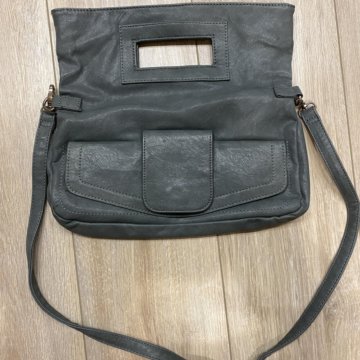 Сумка-трансформер серая