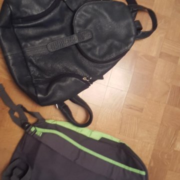 Кожаный рюкзак
